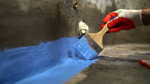 Commercial Vapor Barrier Installation project at a Forest Park, GA business property by SJ Waterproofing Pros